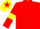 Red, Yellow armlets, Yellow cap, Red star