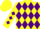 Yellow and Purple diamonds