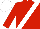 Red, White sash, White cap