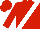 Red, White sash