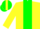 Yellow, Green Circled 'BF', Green Stripe on Yellow Sleeves