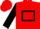Red, Black hollow box and sleeves