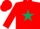 Red, Dark Green star