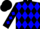 Black, Blue Diamonds