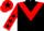Black, Red chevron, Red sleeves, Black stars, Red cap, Black star