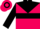 Hot Pink, Black Yoke and 'OSB', Black Hoop on Sleeves