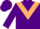 Purple, Beige chevron
