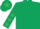 Dark Green, Emerald Green stars on sleeves, Dark Green cap, Emerald Green star