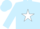 Light Blue, White star