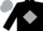 Black, Silver Diamond, Silver Cap