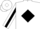 White, Black Hawk, Black Diamond Stripe on sleeves