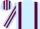 Light Blue, Maroon braces, striped sleeves and cap