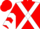 Red, White cross belts, chevrons on sleeves