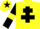 Yellow, Black Cross of Lorraine, Black sleeves, Yellow armlets, Yellow cap, Black star