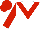 White body, red chevron, red arms, red cap