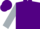 Purple, silver dragonfly, purple stripes on silver sleeves, purple cap