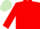 Red, Light Green cap