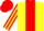 Yellow, Red stripe, Red and Yellow striped sleeves, Red cap