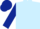 Light blue, red maple leaf on white emblem, light blue hoops on dark blue sleeves, dark blue cap