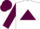 White, Maroon Triangle, Maroon Sleeves, Maroon Cap