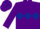Purple, dark blue triple diamond, dark blue diamonds on cap