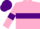 Pink, Purple hoop, armlets and cap