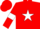 Red, White star and armlets