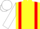 Yellow, Red braces, White sleeves and cap