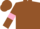 Brown, pink armlets