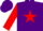 Purple, Red star and sleeves