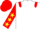 White, red epaulettes, Red sleeves, Yellow stars, Red cap