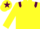 yellow, maroon epaulets, star on cap