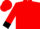 Red,black cuffs