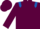 Maroon, Royal Blue epaulets