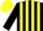 Black and Yellow stripes, Yellow cap