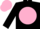 Black, Pink disc, Pink cap