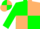 Green and tan quarters