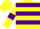 Yellow, purple hoops and armlets