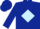 Dark blue, white 'lb' on light blue diamond