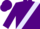 Purple, lavender sash