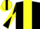 Black, Yellow stripe, diabolo on sleeves