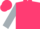 Cerise, silver sleeves