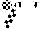 White, black epaulets, checked sleeves and cap