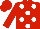Red, white dots