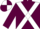 Maroon, white cross sashes, qtd cap