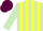Light Green and Yellow stripes, Light Green sleeves, Maroon cap