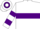 White, purple hoop