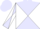 Lavender and white diagonal quarters