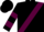 Black, maroon sash, maroon bars on sleeves
