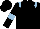 Black, Light Blue epaulets and armlets